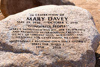 Inscription in Celebration of Mary Davey