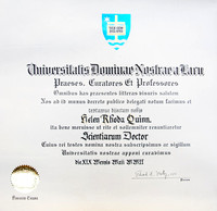 Honorary Degree, University of Notre Dame (2002)
