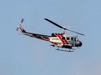 Cal Fire Helicopter over Jasper Ridge