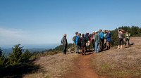 Hikers on Long Ridge
