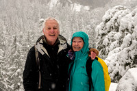 Dan and Helen in the Snow