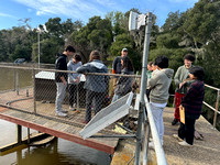 Measuring Turbitiy at Searsville Dam