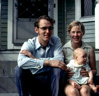 Dan, Helen, and Beth on Front Porch