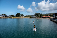 Paddleboards at Pillar Point