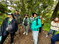 SLAC Environmentalists visit Jasper Ridge