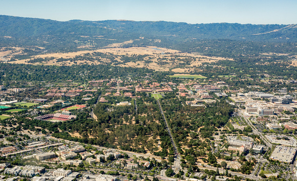 Stanford Campus and Skyline