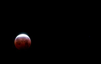 5/26/2021 Eclipsed Blood Moon Sets before Dawn