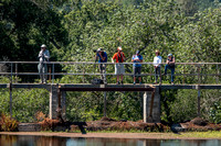 Photographers at Searsville Dam