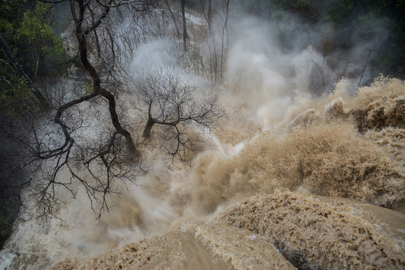 Water over the Dam