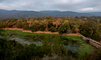 Searsville Dam and Lake from Above