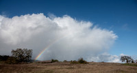 Raincloud, Rainbow, Lone Valley Oak