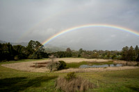 Double Rainbow over Frog Pond