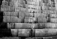 Overshadowed by the Dam -- Monochrome