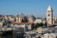 Churches from the Roof of the Hurva Synagogue