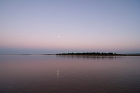 Moonrise over the Irrawaddy