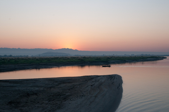 Sunrise on the Irrawaddy