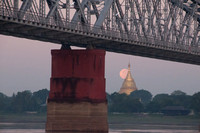 Bridge, Moon, & Temple (Closer)