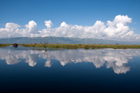 View of Inle Lake from our Hotel