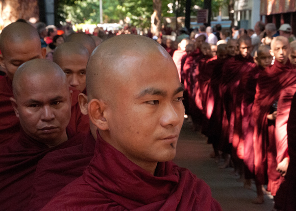 Procession of Monks