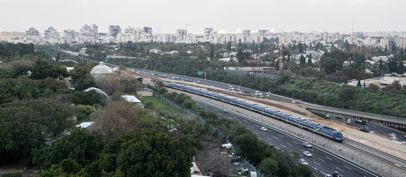 Tel Aviv from the University