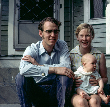 Dan, Helen, and Beth on Front Porch