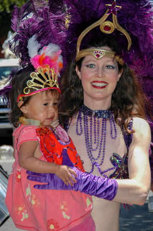 Bethica & Clio at Carnaval 5/28/2006