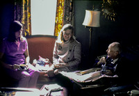 Betsy Craven?, Helen, JP Leake at his Home in WDC, Christmas 1970