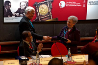 Presentation of Nicola Cabibbo's 2010 Dirac Medal to Paola Cabibbo