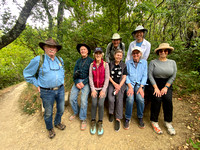 Rotarians on Toyon Trail (2)