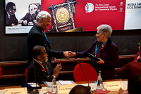 Presentation of Nicola Cabibbo's 2010 Dirac Medal to Paola Cabibbo