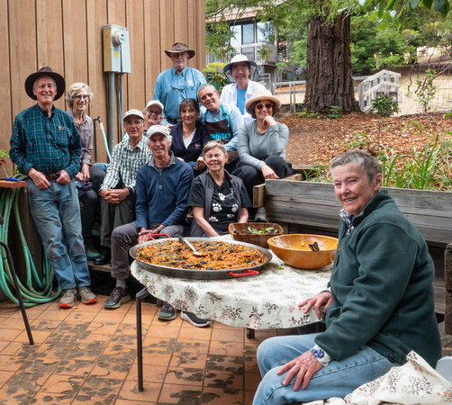 Rotarians and Paella