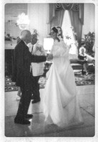 Betsy nee Craven Dances with her Great Grandfather, James Paton Leake, at her Wedding