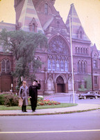 Grandaddy and Dan at Memorial Hall, Harvard University, June 1962