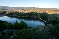 Searsville Lake from Above (Wide Angle)